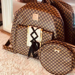 Backpack - Purse - Two Piece